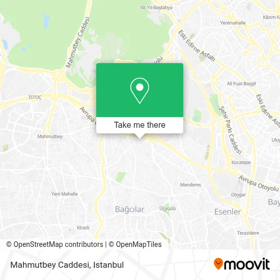 Mahmutbey Caddesi map