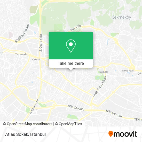 Atlas Sokak map