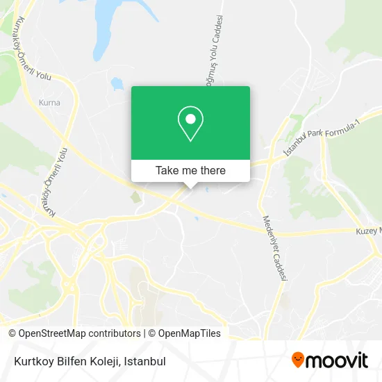 Kurtkoy Bilfen Koleji map