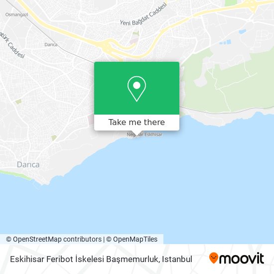 Eskihisar Feribot İskelesi Başmemurluk map