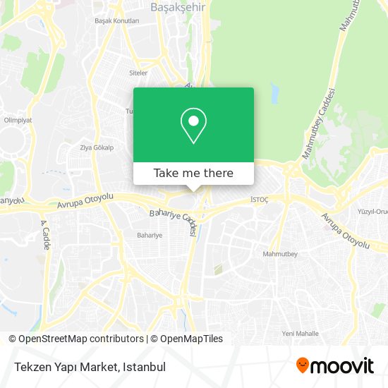 Tekzen Yapı Market map