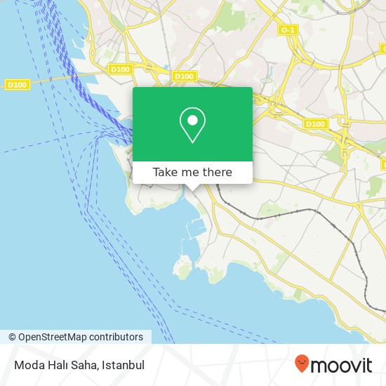 Moda Halı Saha map