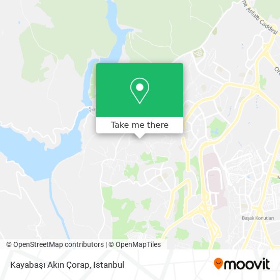 Kayabaşı Akın Çorap map