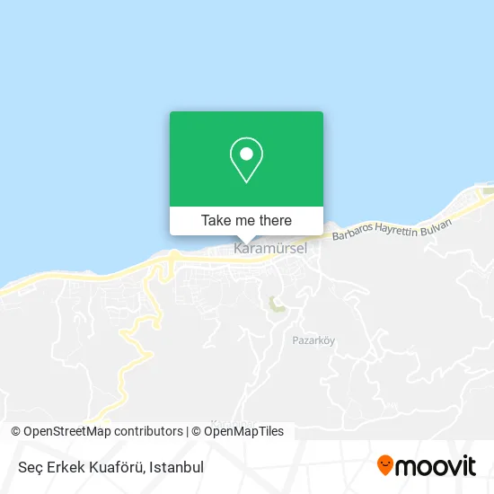Seç Erkek Kuaförü map