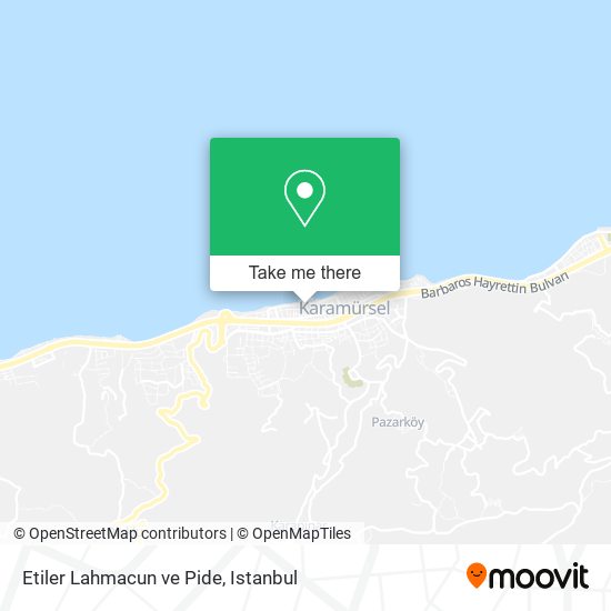 Etiler Lahmacun ve Pide map