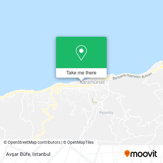 Avşar Büfe map