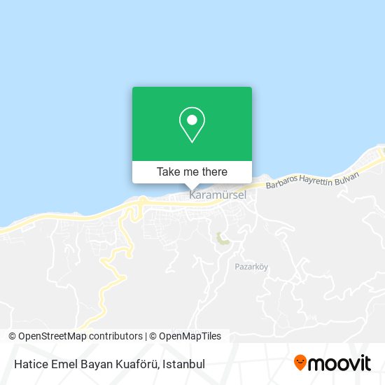Hatice Emel Bayan Kuaförü map