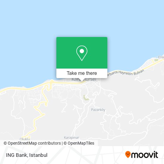 ING Bank map