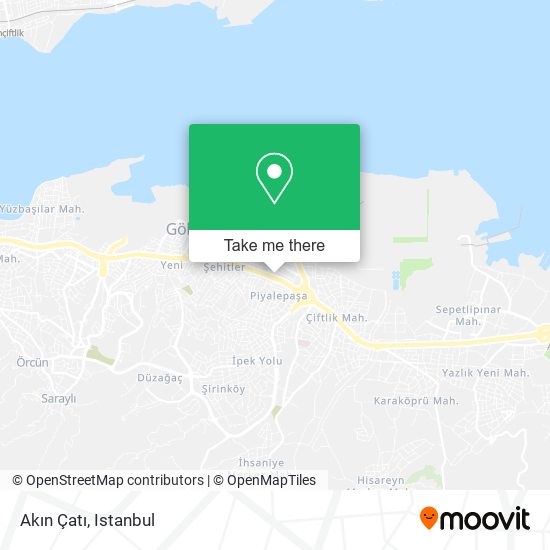 Akın Çatı map