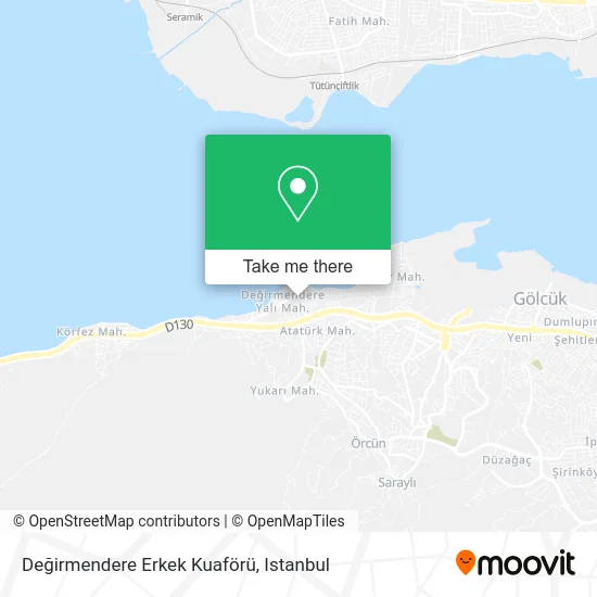 Değirmendere Erkek Kuaförü map