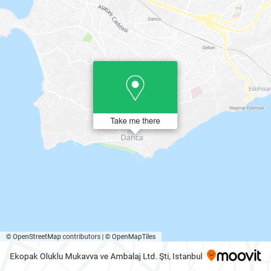 Ekopak Oluklu Mukavva ve Ambalaj Ltd. Şti map