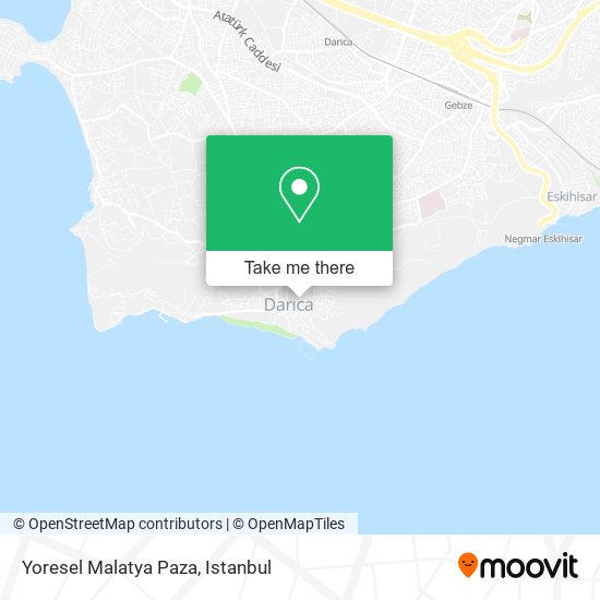 Yoresel Malatya Paza map