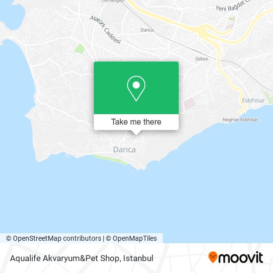 Aqualife Akvaryum&Pet Shop map