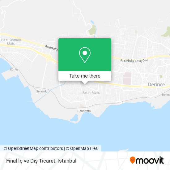 Final İç ve Dış Ticaret map