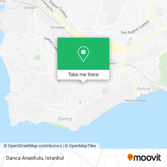 Darıca Anaokulu map