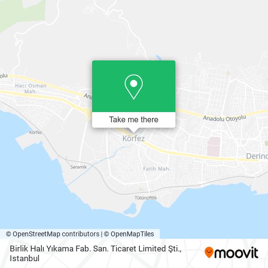 Birlik Halı Yıkama Fab. San. Ticaret Limited Şti. map