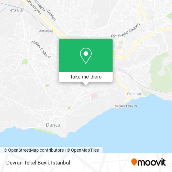 Devran Tekel Bayii map