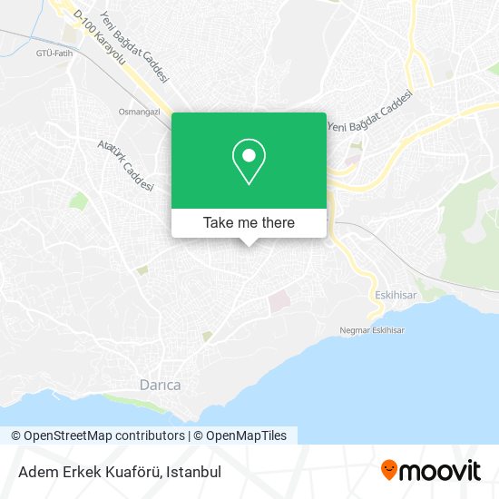 Adem Erkek Kuaförü map