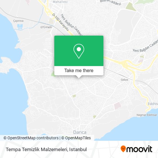 Tempa Temizlik Malzemeleri map