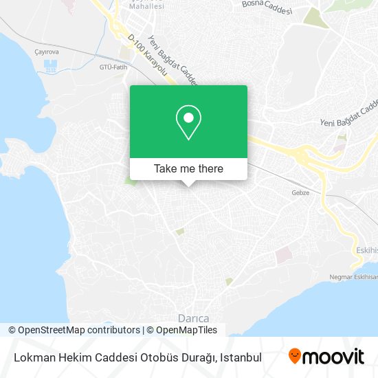 Lokman Hekim Caddesi Otobüs Durağı map