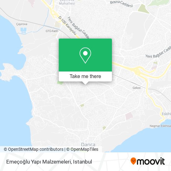 Emeçoğlu Yapı Malzemeleri map