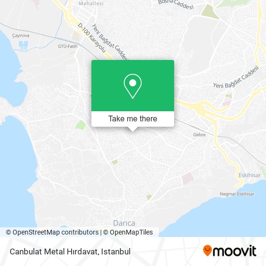 Canbulat Metal Hırdavat map