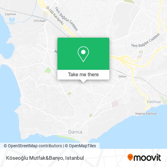 Köseoğlu Mutfak&Banyo map