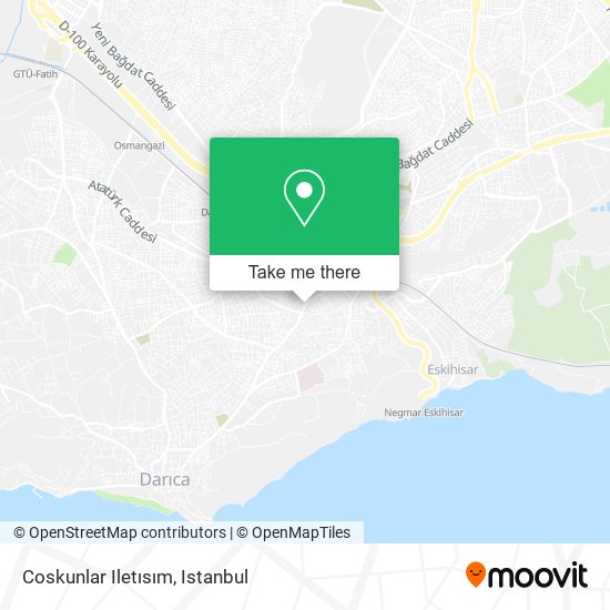 Coskunlar Iletısım map