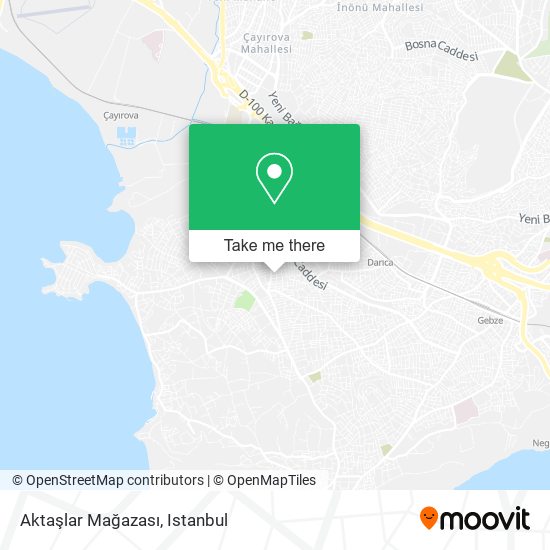 Aktaşlar Mağazası map