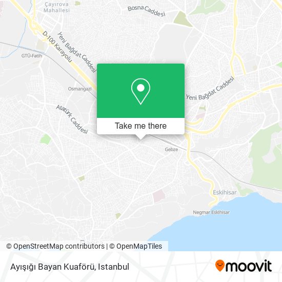 Ayışığı Bayan Kuaförü map