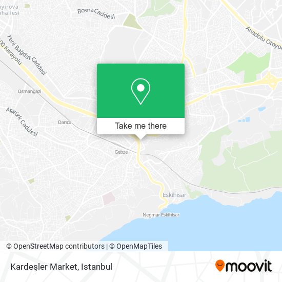 Kardeşler Market map