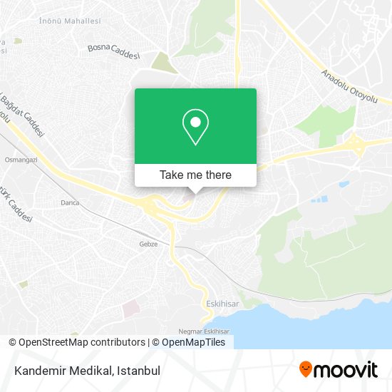 Kandemir Medikal map