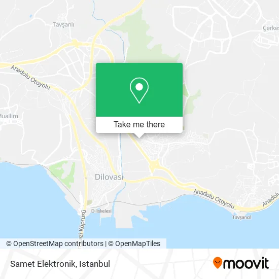 Samet Elektronik map