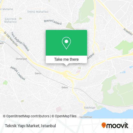 Teknik Yapı Market map