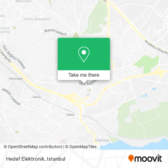 Hedef Elektronik map