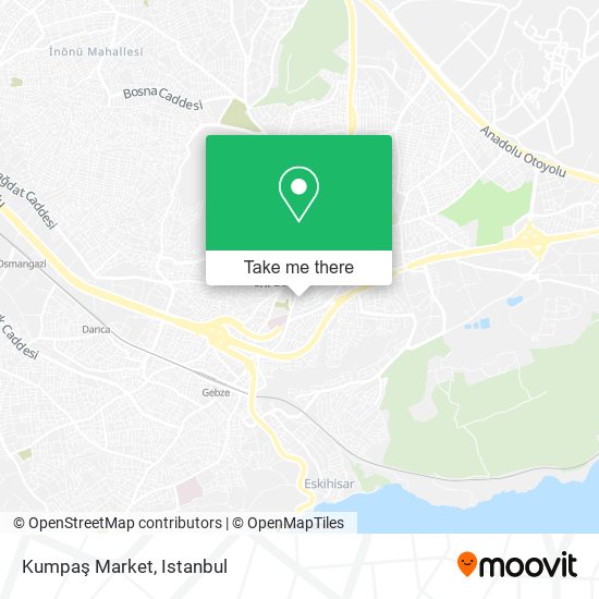 Kumpaş Market map