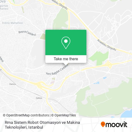 Rma Sistem Robot Otomasyon ve Makina Teknolojileri map