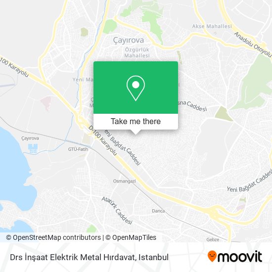 Drs İnşaat Elektrik Metal Hırdavat map