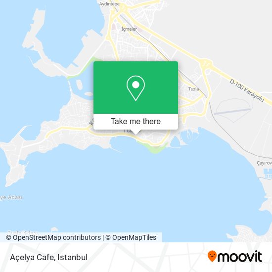 Açelya Cafe map