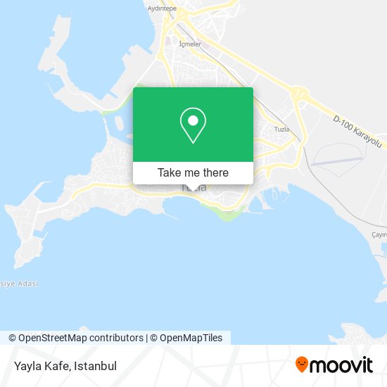 Yayla Kafe map