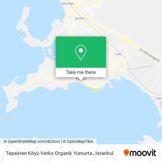 Tepeören Köyü Vetko Organik Yumurta. map