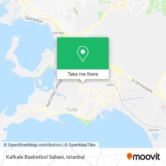 Kafkale Basketbol Sahasi map