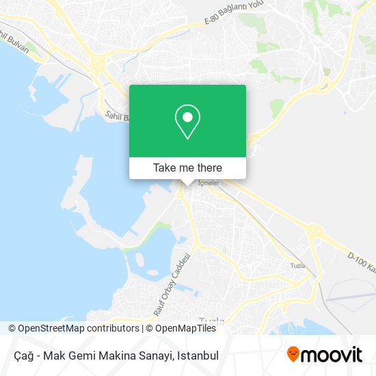 Çağ - Mak Gemi Makina Sanayi map