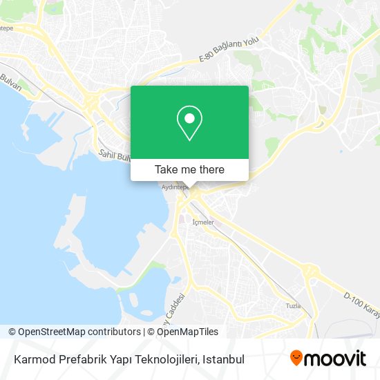 Karmod Prefabrik Yapı Teknolojileri map