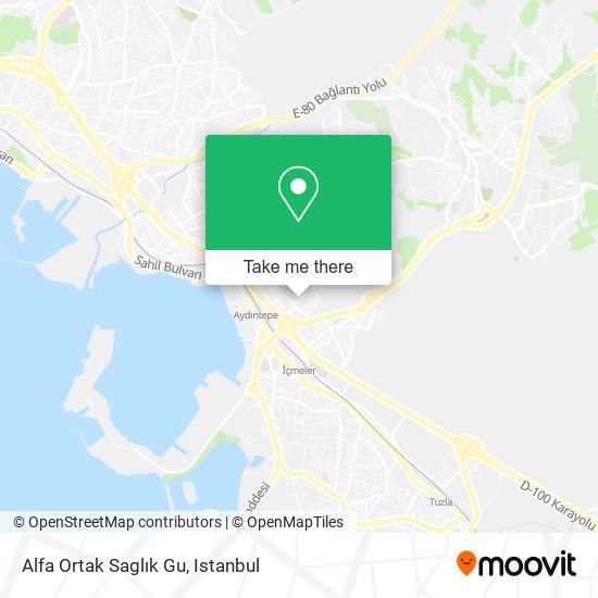 Alfa Ortak Saglık Gu map
