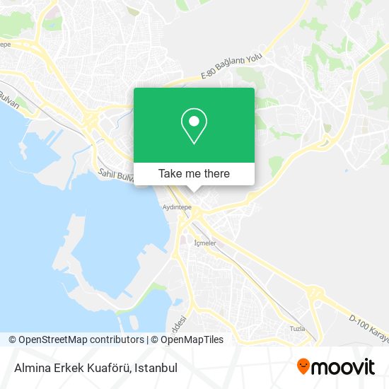 Almina Erkek Kuaförü map