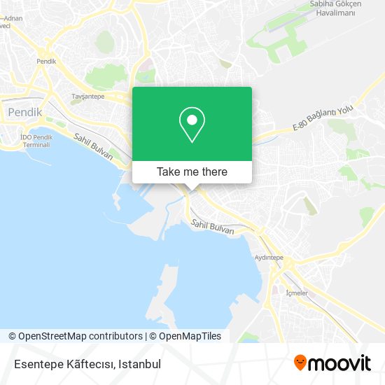 Esentepe Kãftecısı map