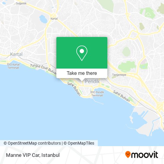 Marıne VIP Car map