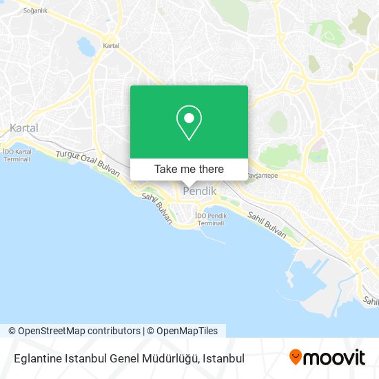 Eglantine Istanbul Genel Müdürlüğü map