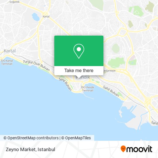 Zeyno Market map